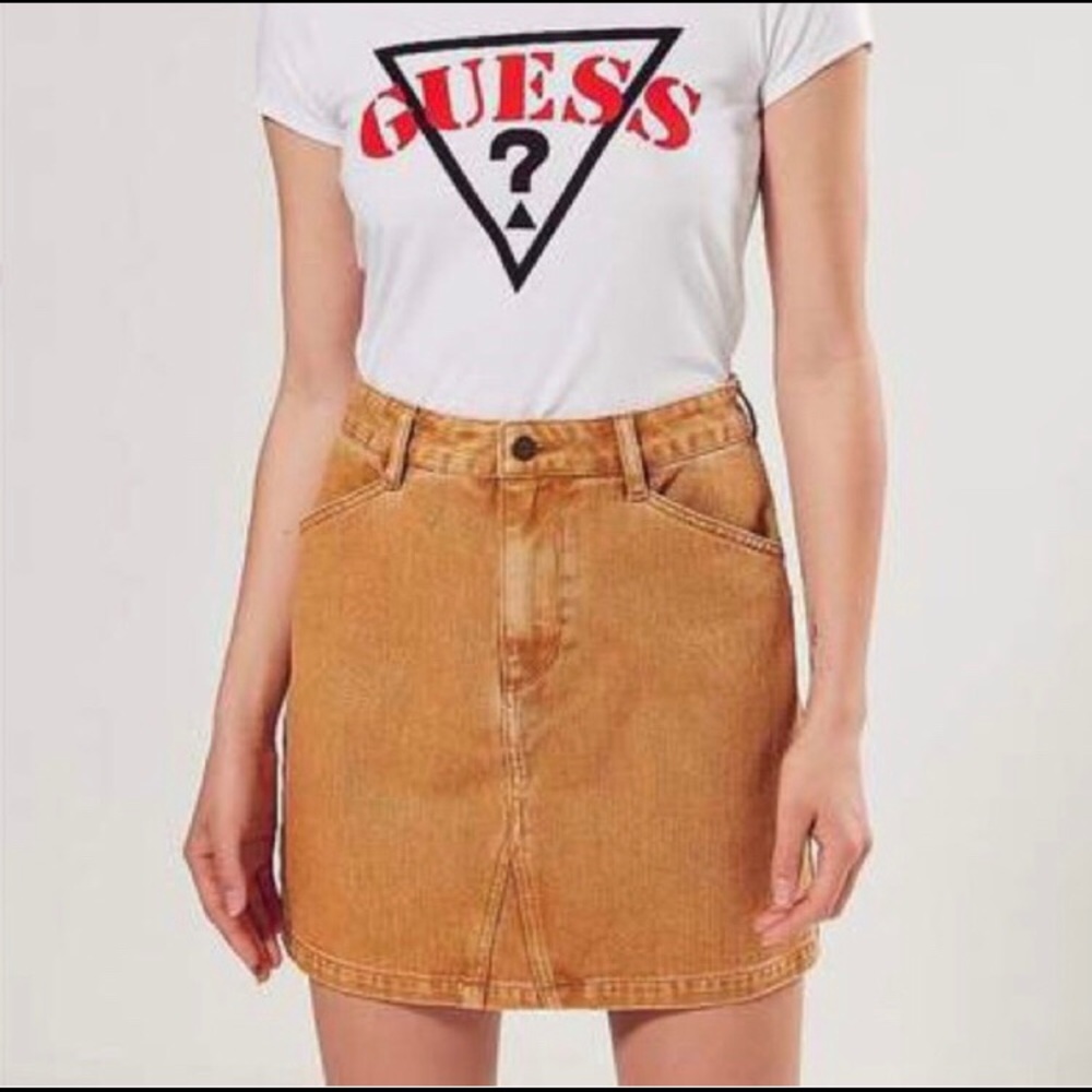 Guess by Urban Outfitters Twill Mini Skirt